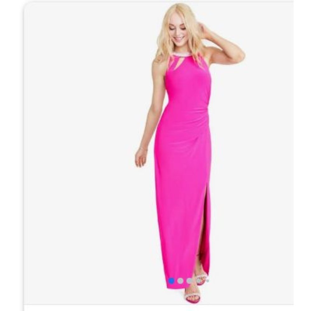 Pink Royalty Gown Size Small